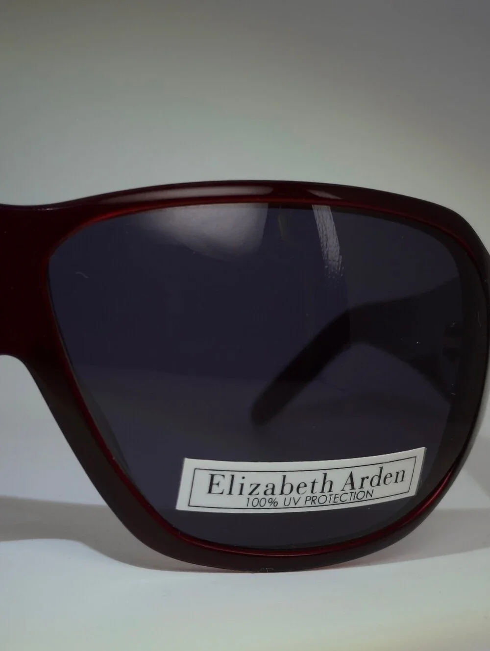 Elizabeth Arden Eyewear Collection. Dark Burgundy Frame.